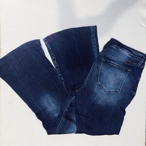 KanCan Bootcut Flare Dark Blue High Rise Jeans